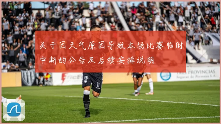 关于因天气原因导致本场比赛临时中断的公告及后续安排说明